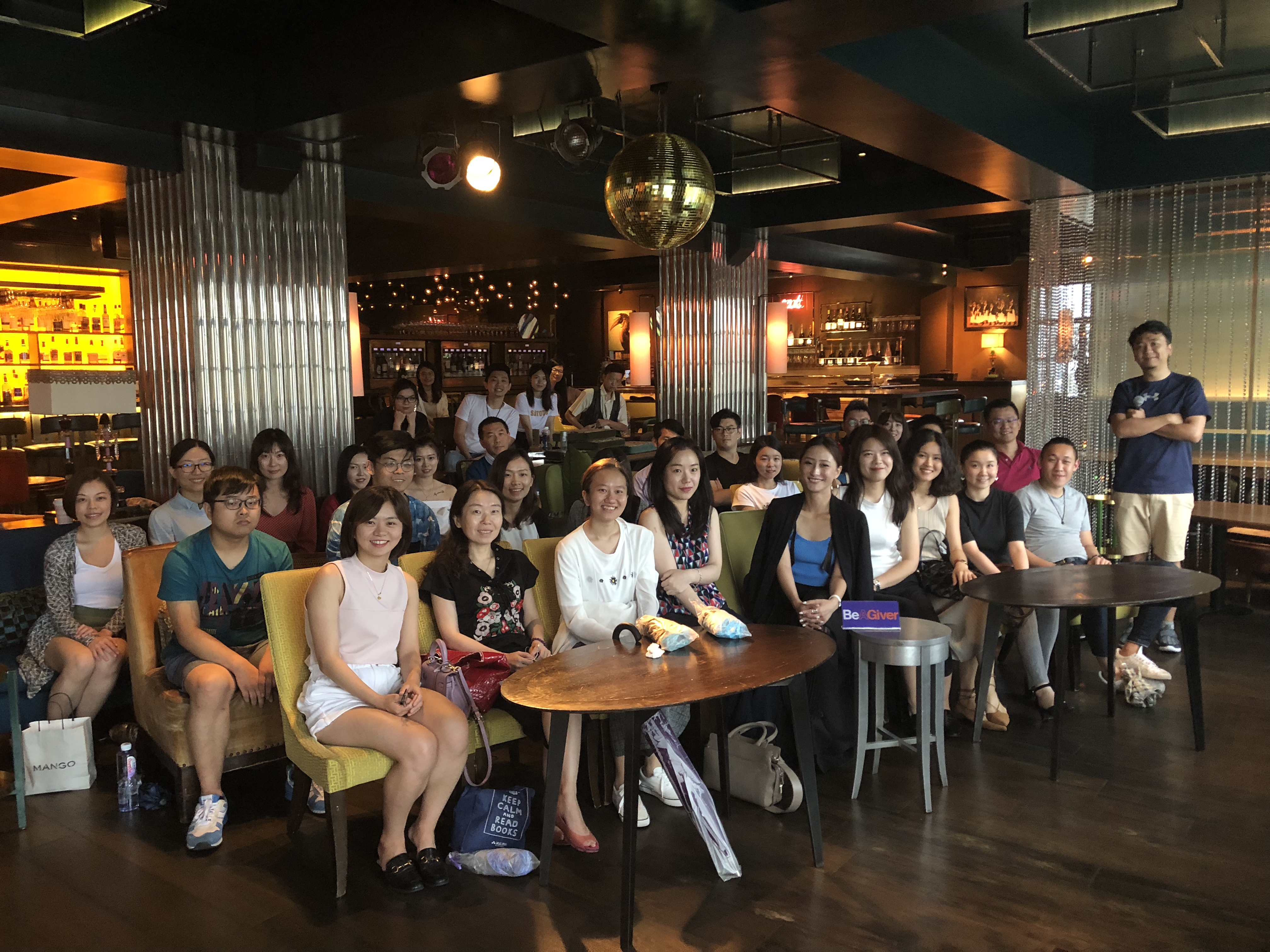 與講座聽眾合影