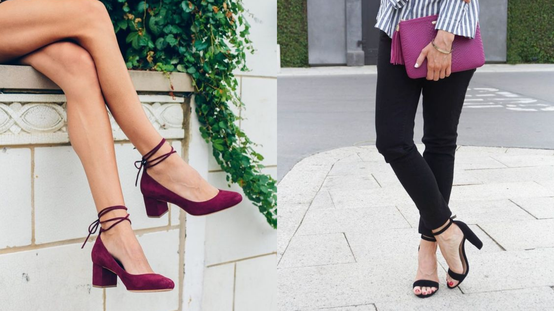 要減輕痛楚的話，不妨在款式方面入手。在選擇高跟鞋時，拋開容易對前掌過分造成壓力的細跟高跟鞋，換上較舒適的厚底鞋或厚跟鞋。