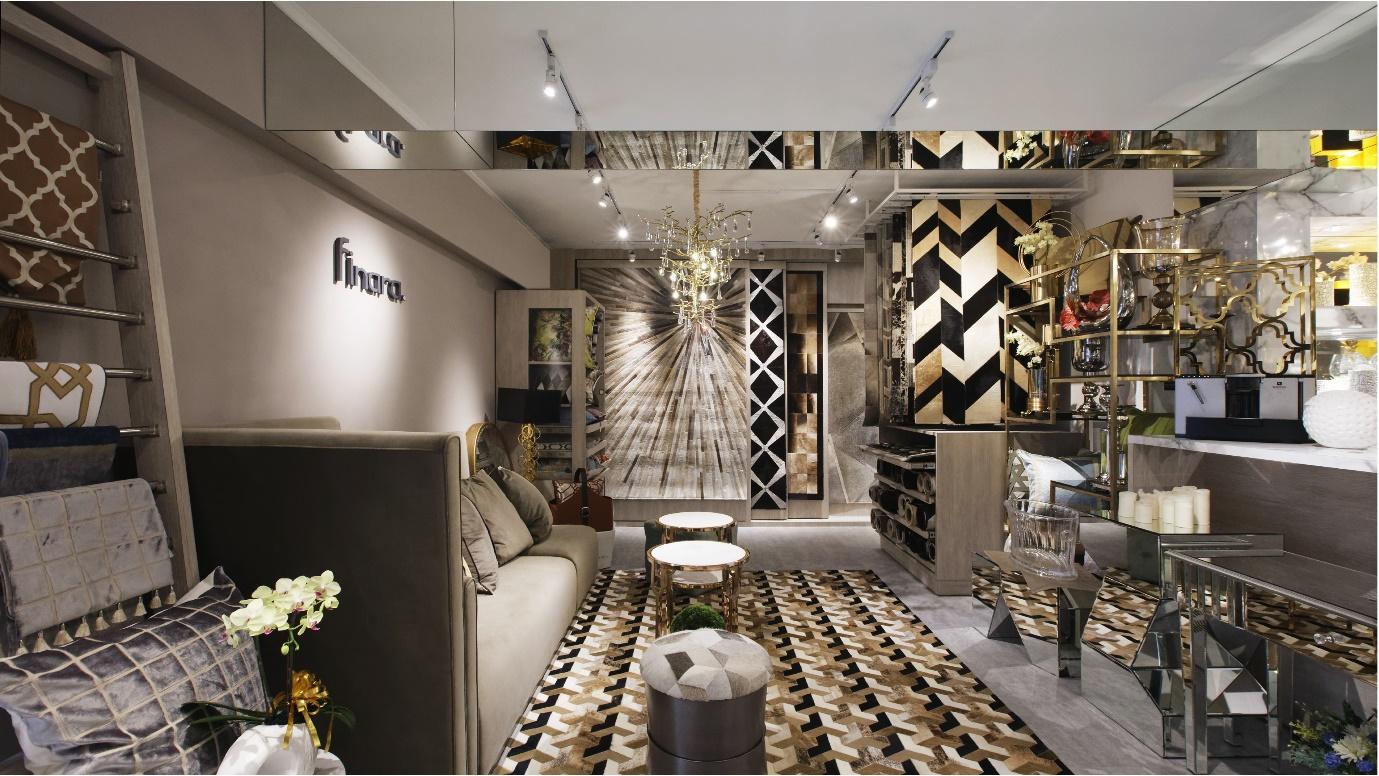走現代奢華風的finara費納拉，每項商品都令人傾心。