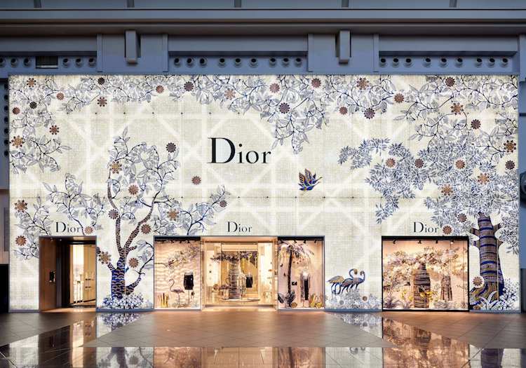 Dior 台北 101 精品店外觀（圖片來源請打上 Studio Millspace）