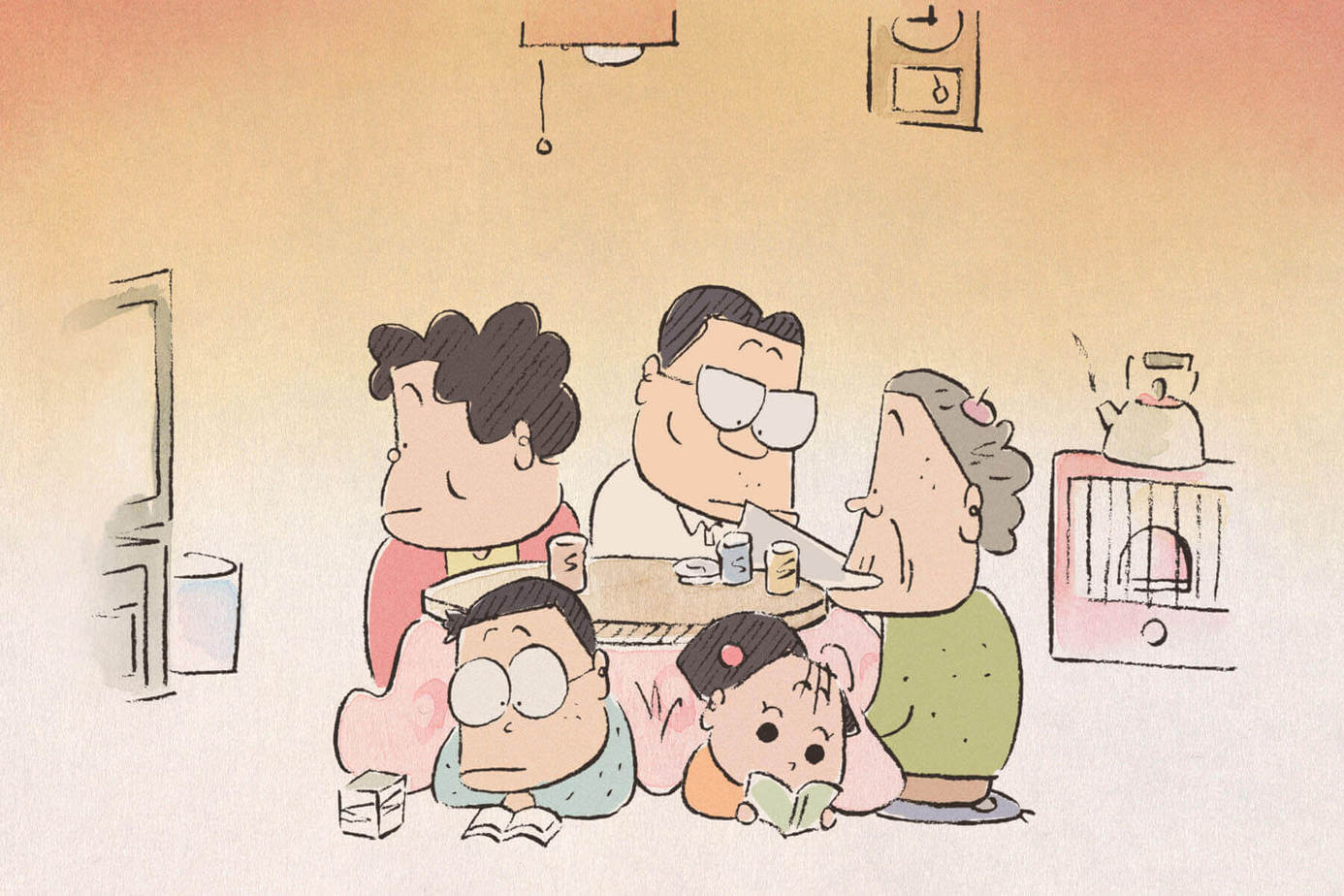 《隔壁的山田君》：輕鬆日常的暖心短篇集　適合全家欣賞的敦厚親情！